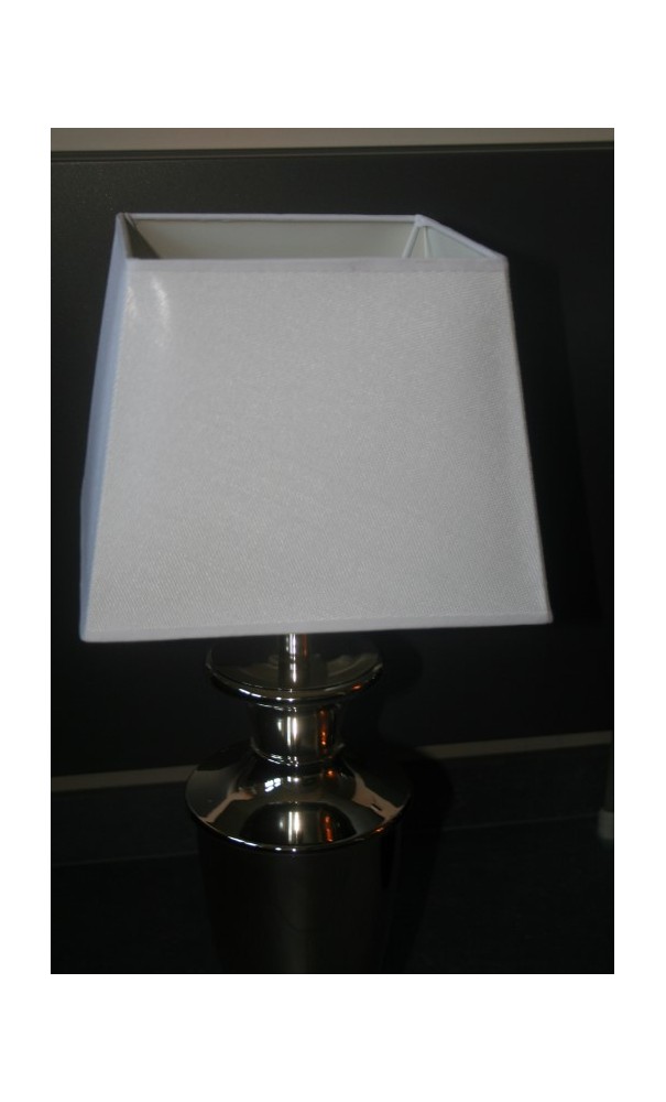 subtiel mechanisch eenvoudig lampenkap vierkant wit